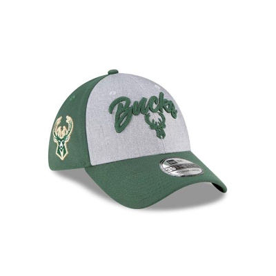 Milwaukee Bucks Gorra | New Era NBA Draft 39thirty Stretch Fit Cap Mexico - Verdes
